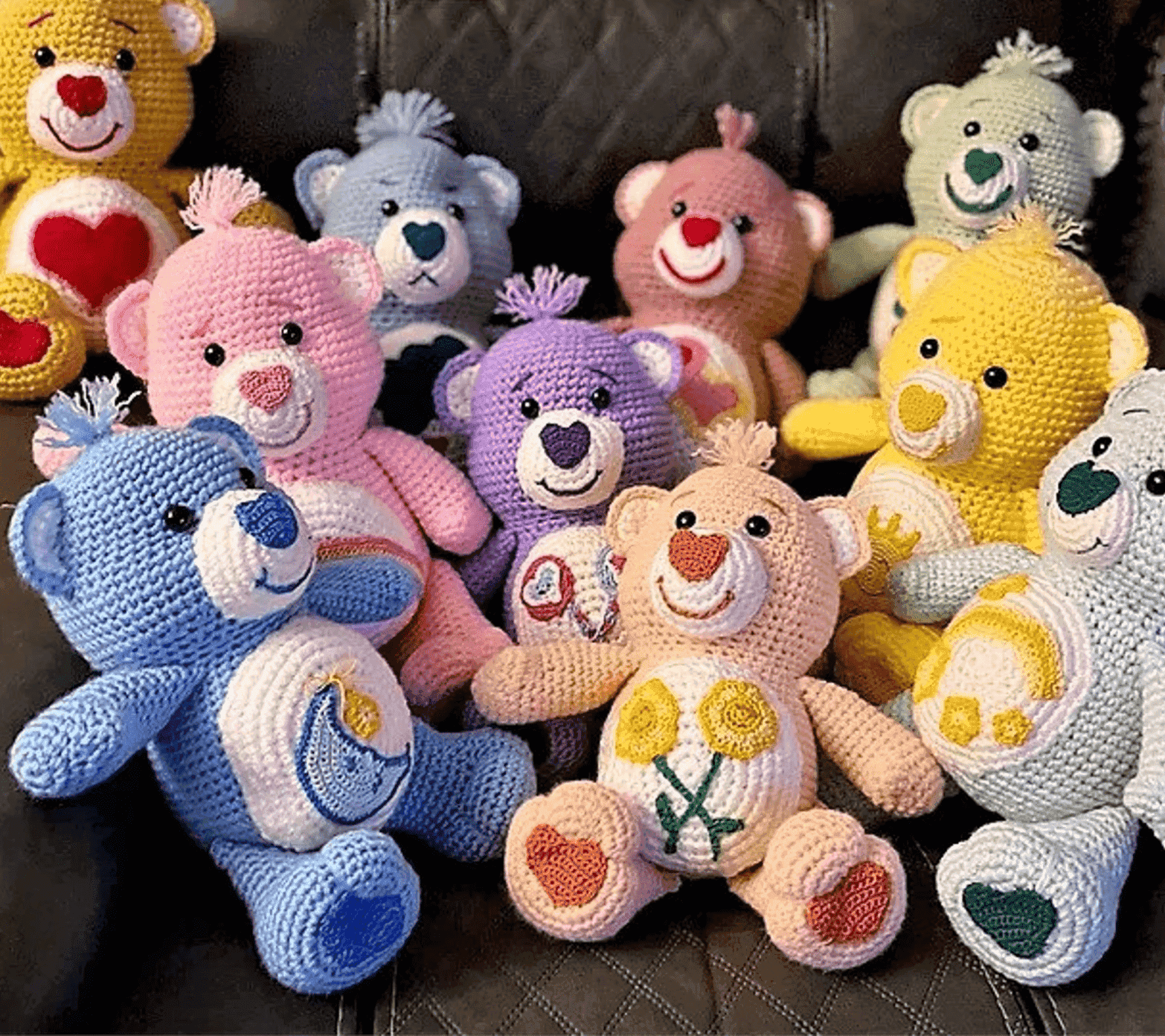 TinyKnocts - Care Bears Crochet Pattern (PDF) - TinyKnocts®