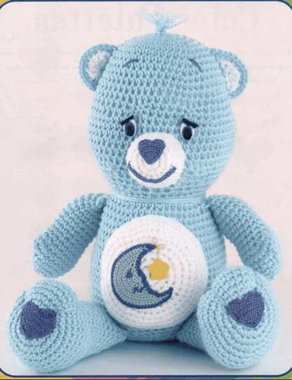 TinyKnocts® crochic Pattern Cardigan TinyKnocts - Care Bears Crochet Pattern (PDF)